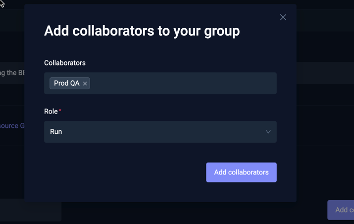 Resource Group Collaborators